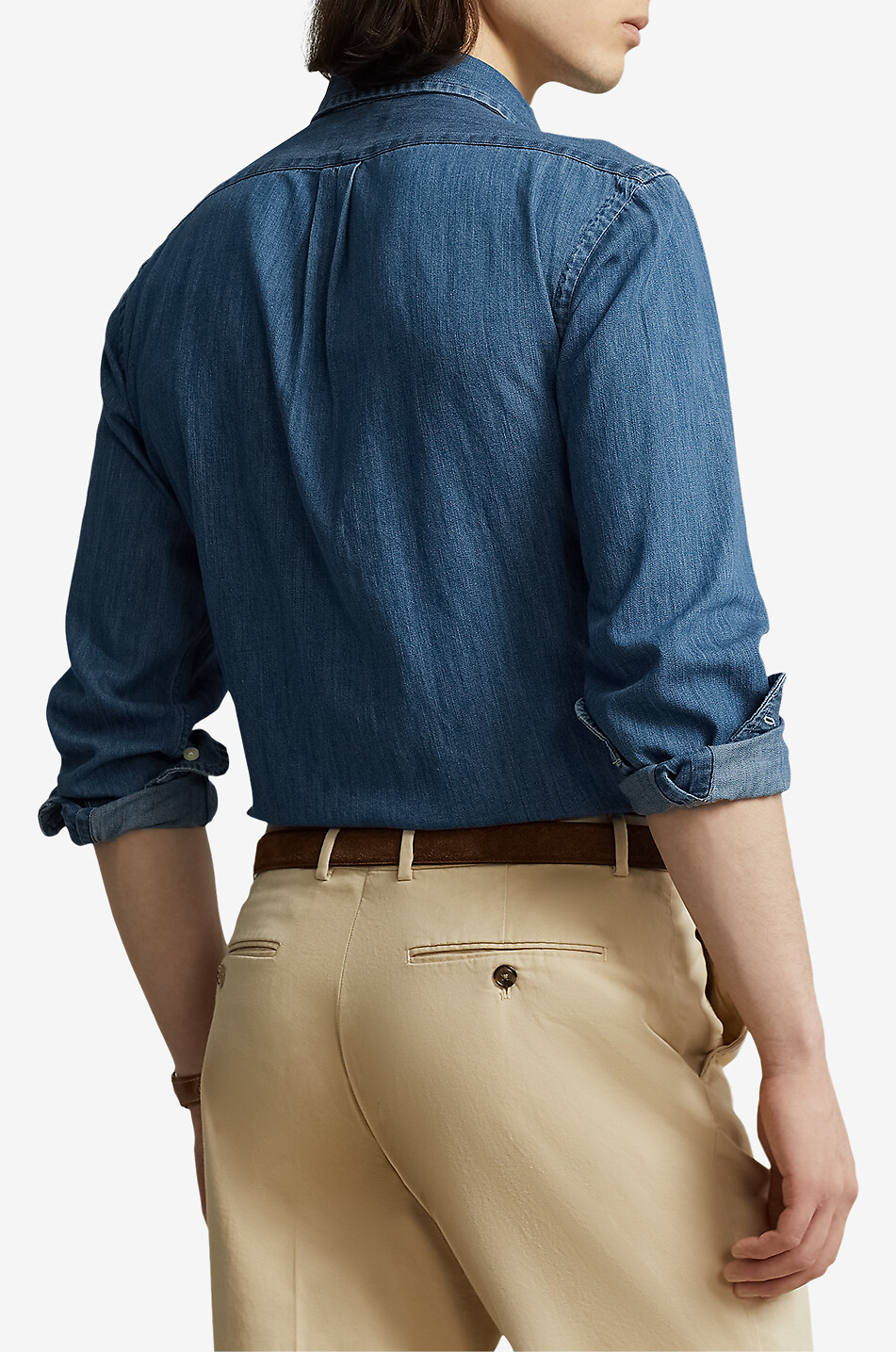 POLO RALPH LAUREN Baumwollhemd Herren BLAU 6