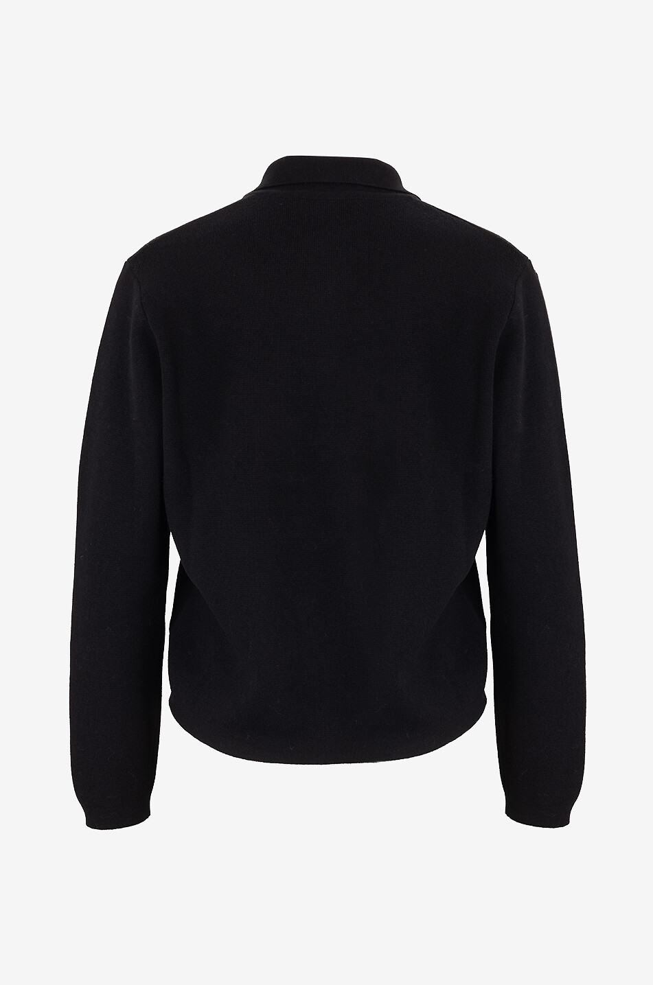 GRAN SASSO Virgin wool viscose and cashmere cardigan Women BLACK 2