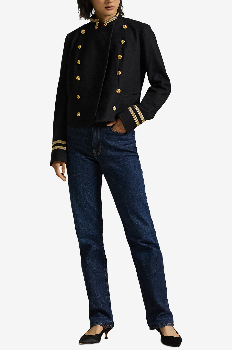 Lauren ralph lauren officer's jacket hotsell