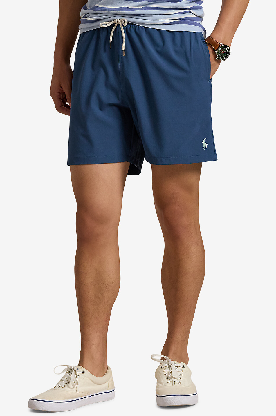 Polo outlet Ralph Lauren shorts with blue polo horse design