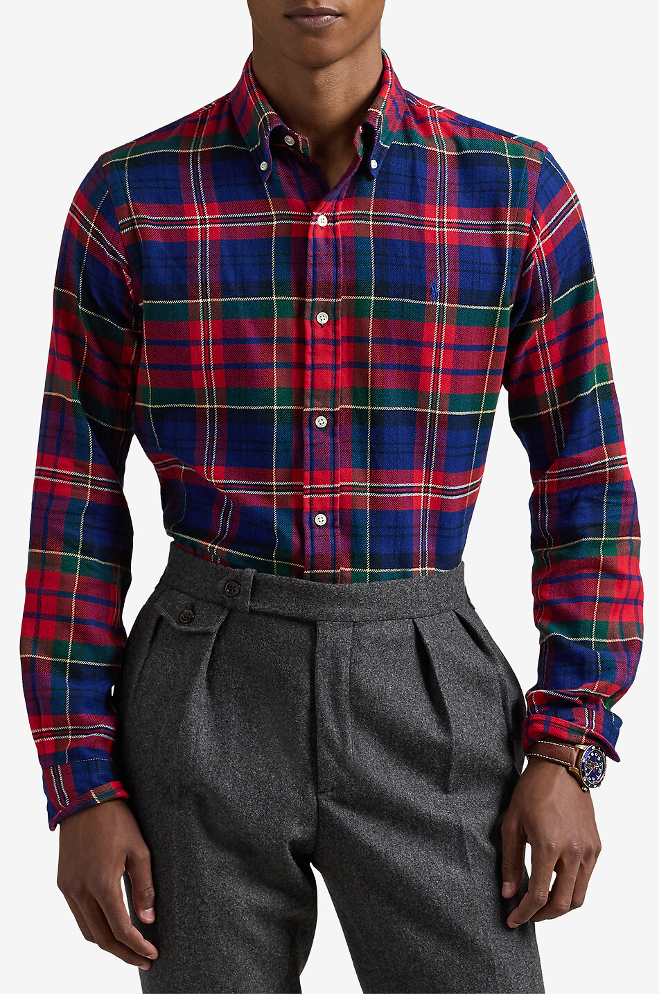 Arctic Holiday checked flannel shirt POLO RALPH LAUREN Bongenie