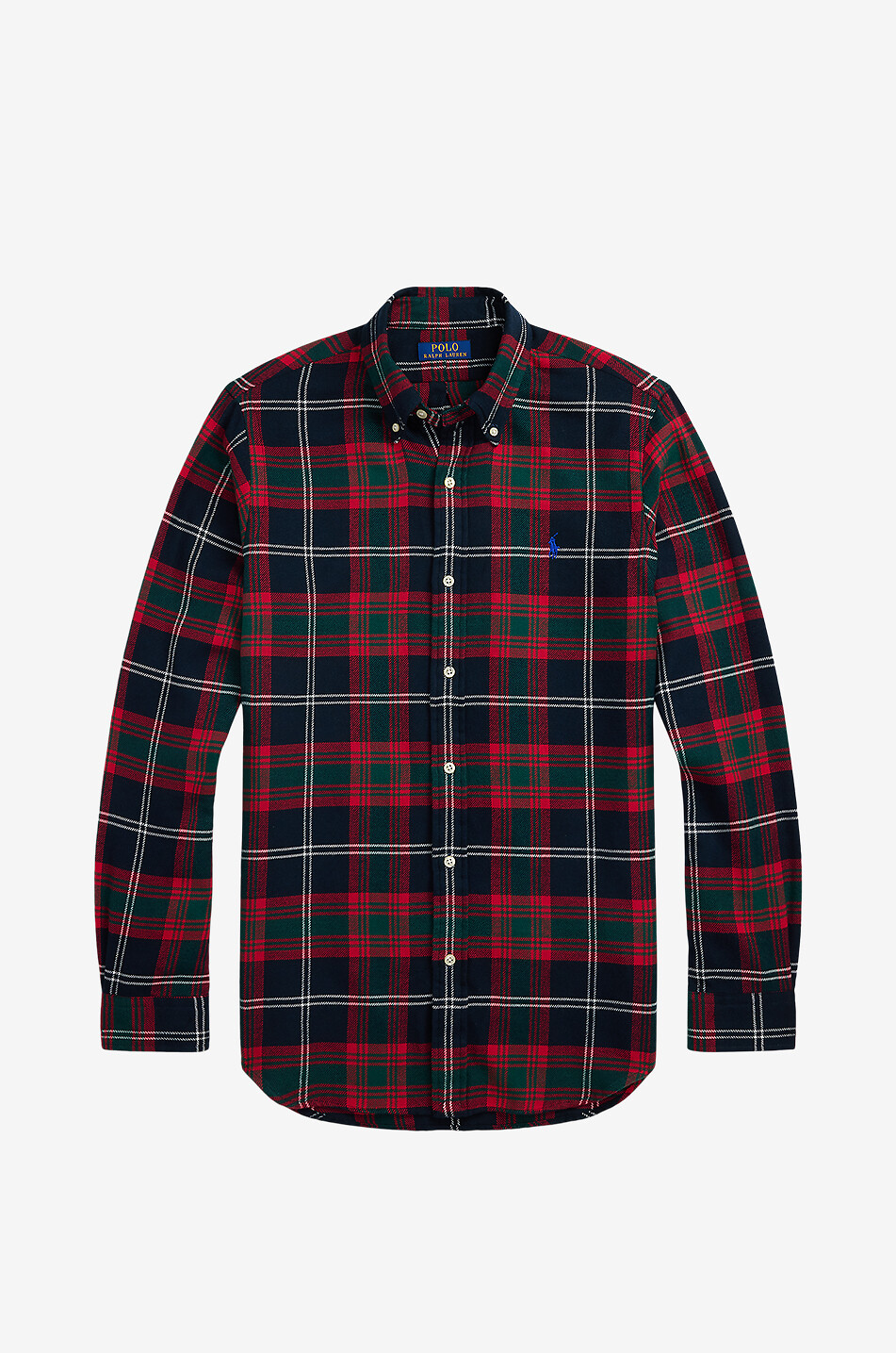 Arctic Holiday checked flannel shirt