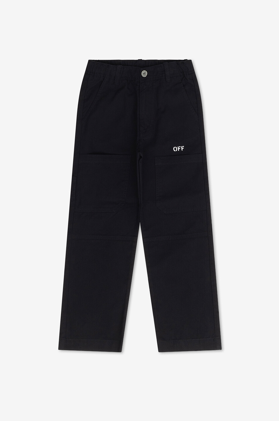 Off Stamp Clear Worker boys' canvas cargo trousers