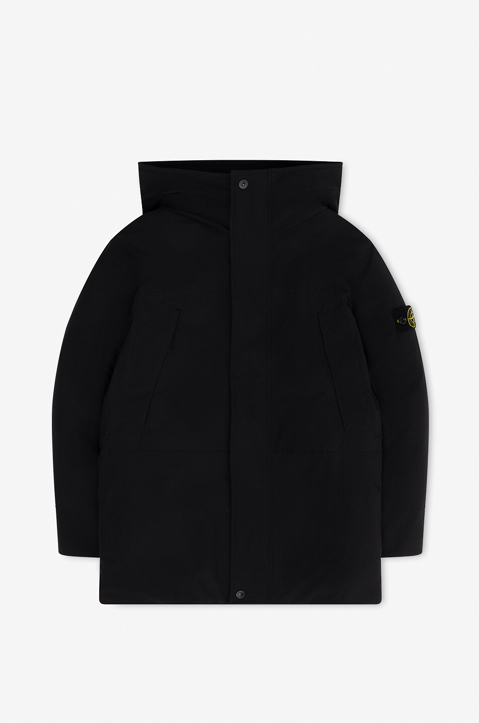 Wattierter Kinderparka mit Kapuze 40434 Soft Shell-R_E.Dye