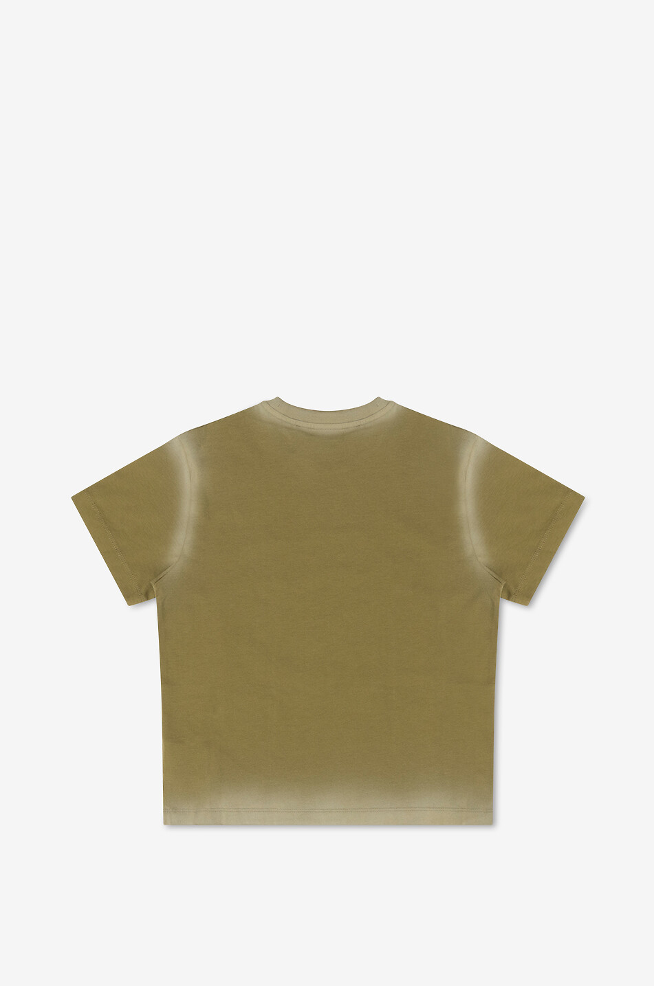 OFF WHITE Off Stamp faded boys' short-sleeved T-shirt Boy KHAKI 2