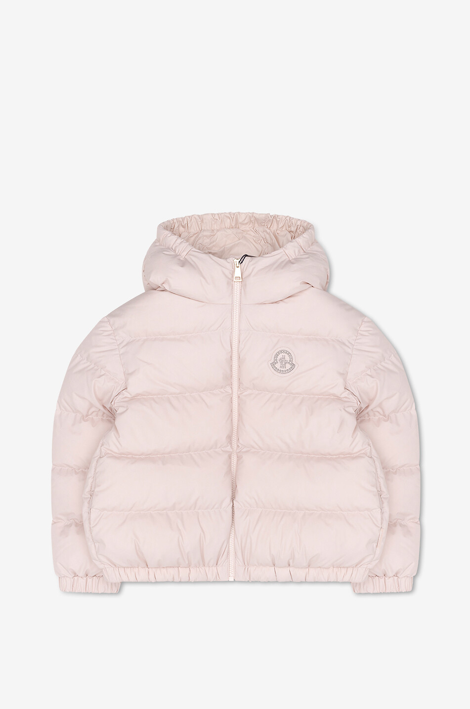 Claritia short hooded girls down jacket