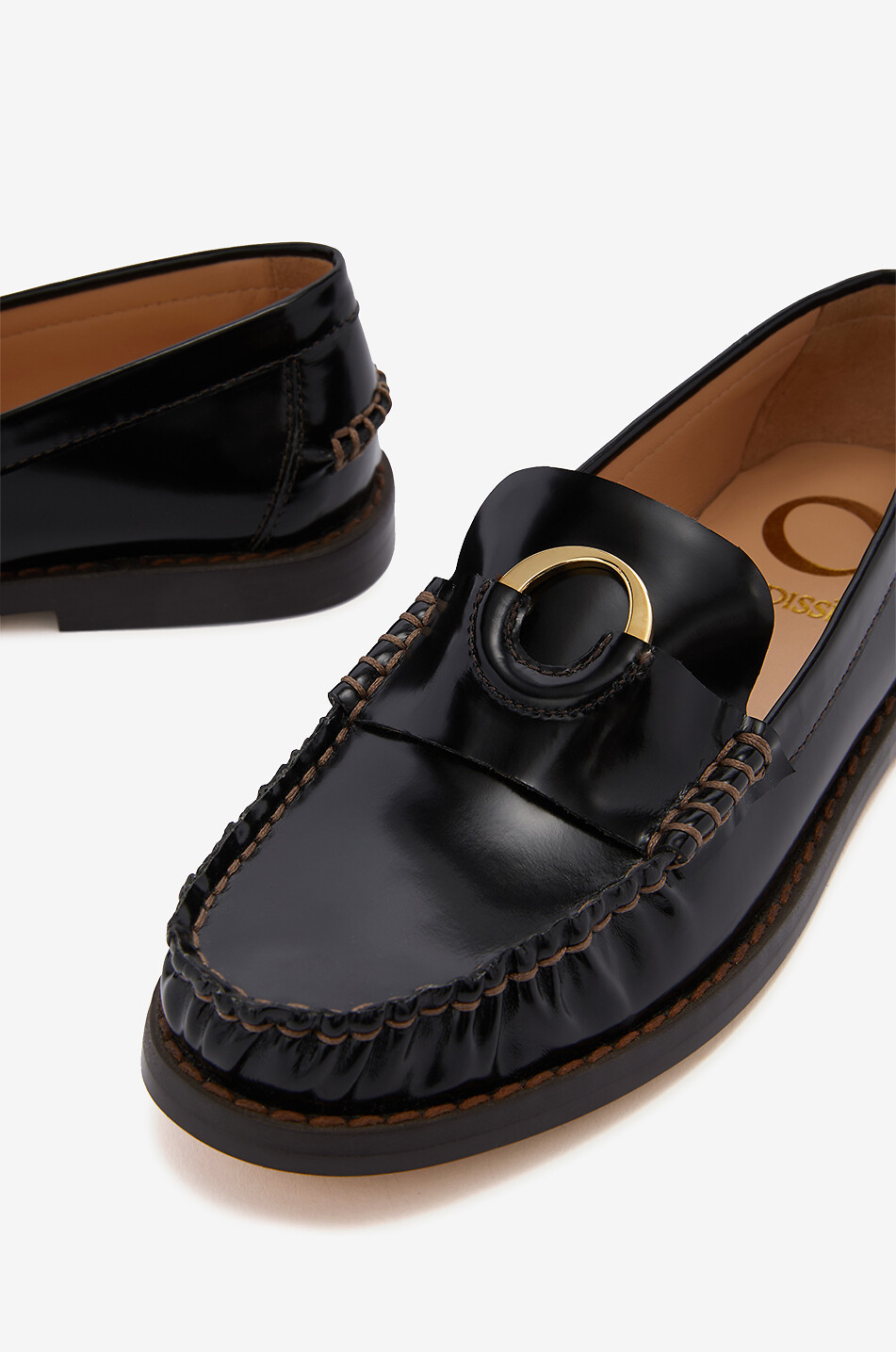 Mocassins en cuir verni Kali 5