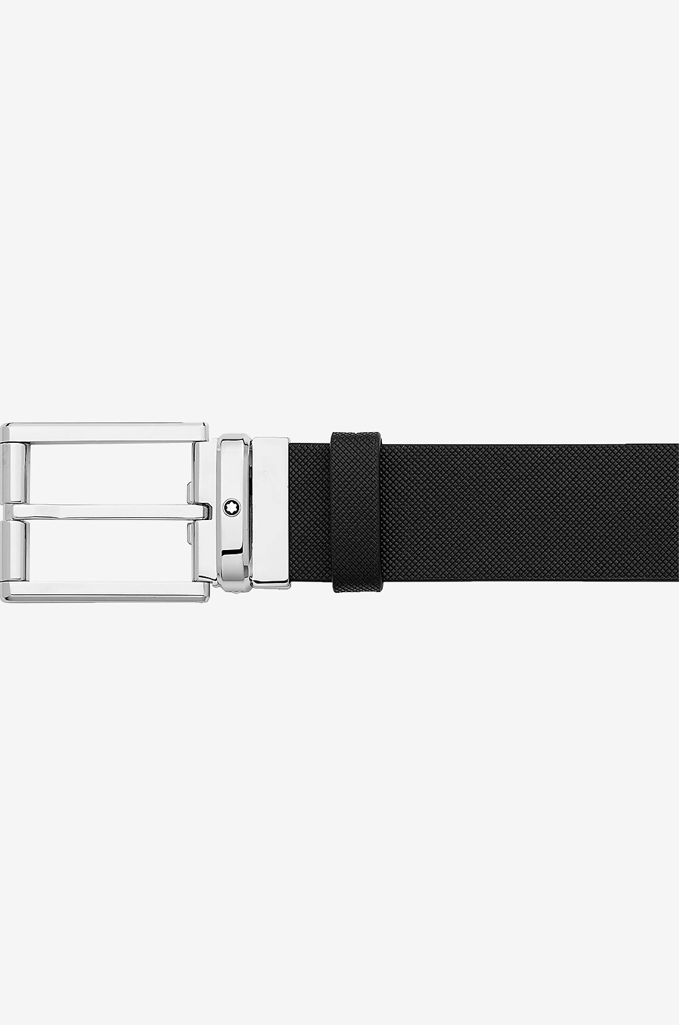 MONTBLANC Gürtel aus Leder mit Rautentextur - 35 mm Herren SCHWARZ 2