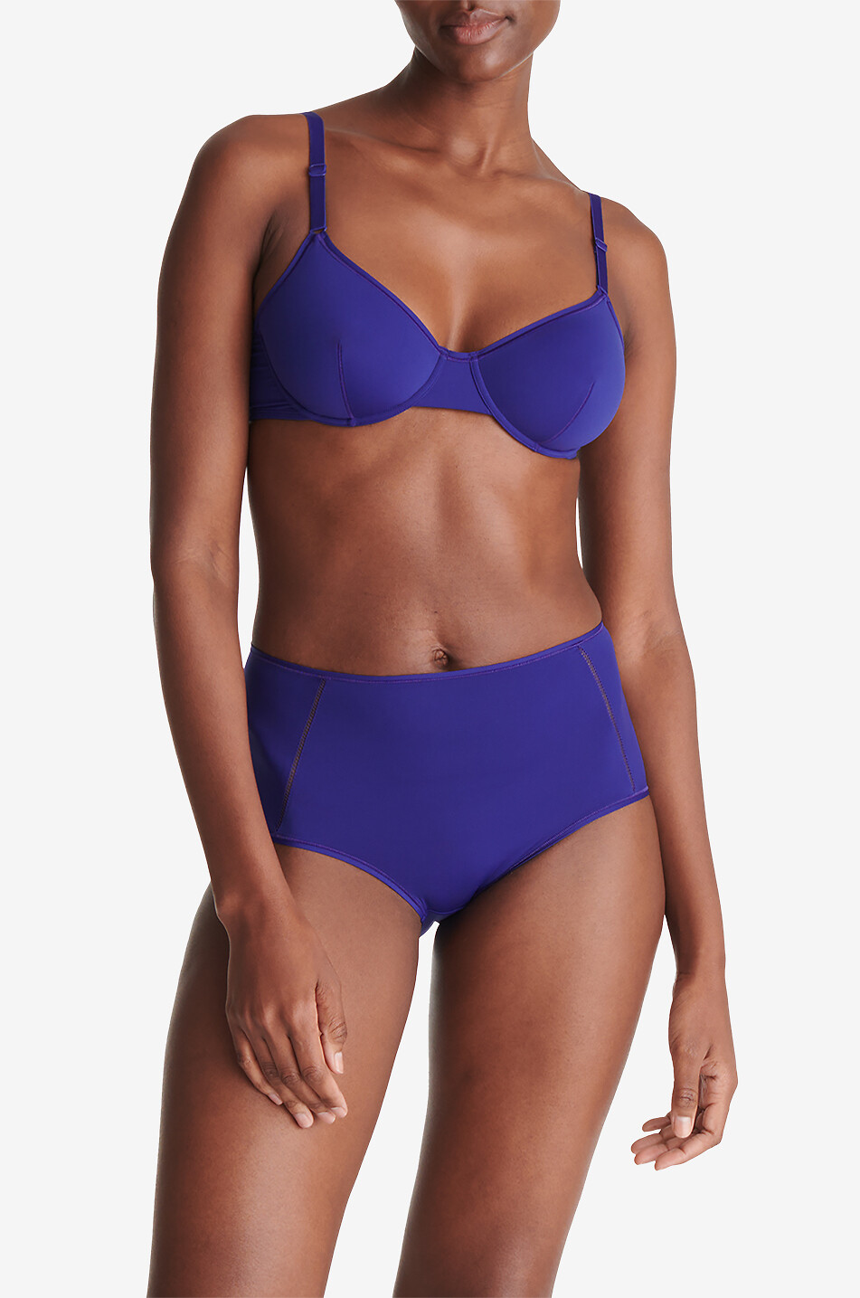 ERES Brina high-rise jersey panties Women PURPLE 4