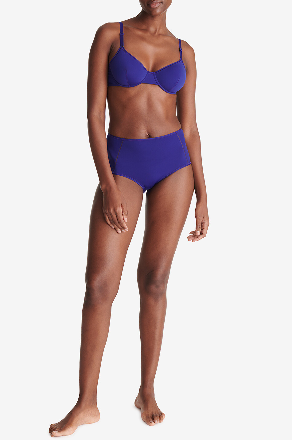ERES Brina high-rise jersey panties Women PURPLE 6