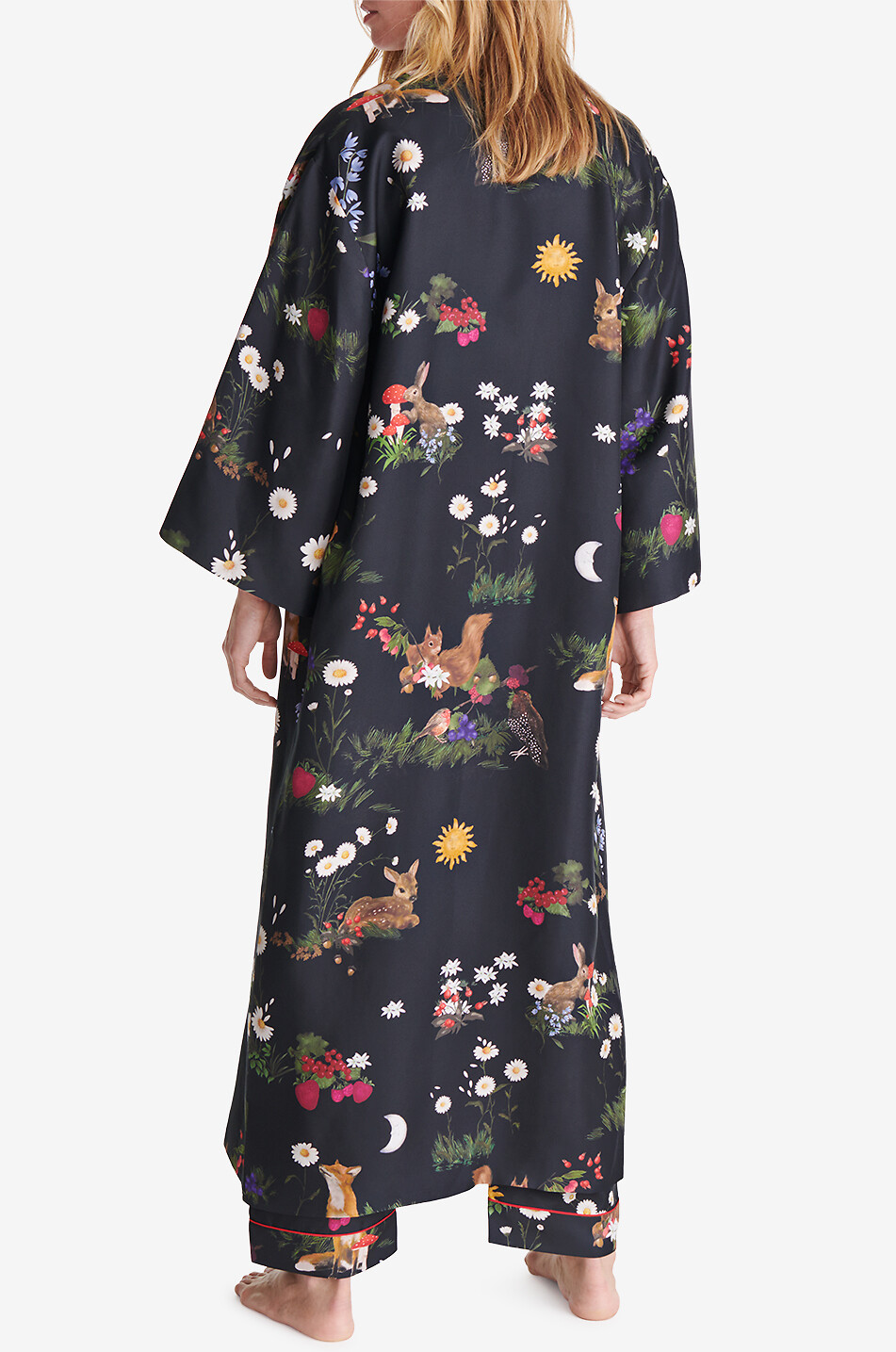 ERES Seidentwill-Kimono mit Print Passionnement Damen BUNT 5