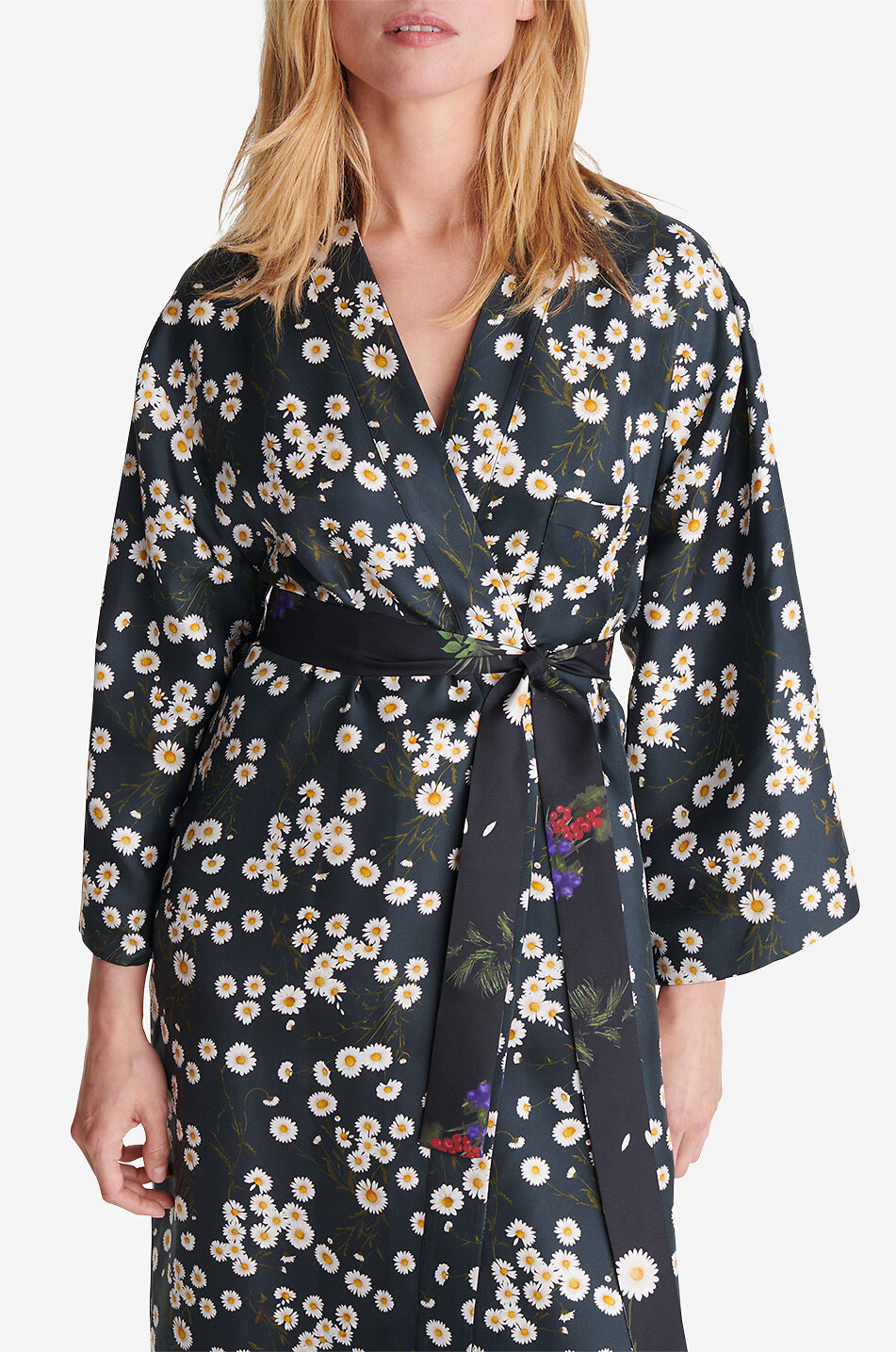 ERES Seidentwill-Kimono mit Print Passionnement Damen BUNT 6