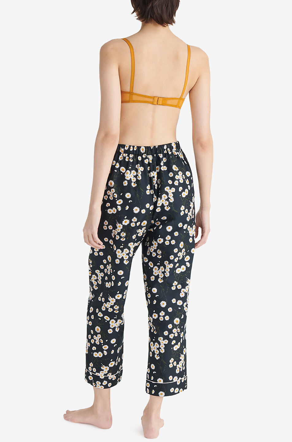 ERES Bas de pyjama en sergé de coton et soie Beaucoup Femme MULTICOLORE1 3