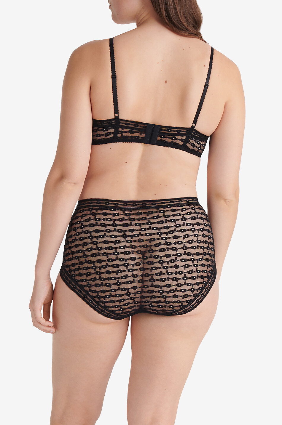 ERES Triangel-BH aus Jersey und Spitze Rituel Damen SCHWARZ 5