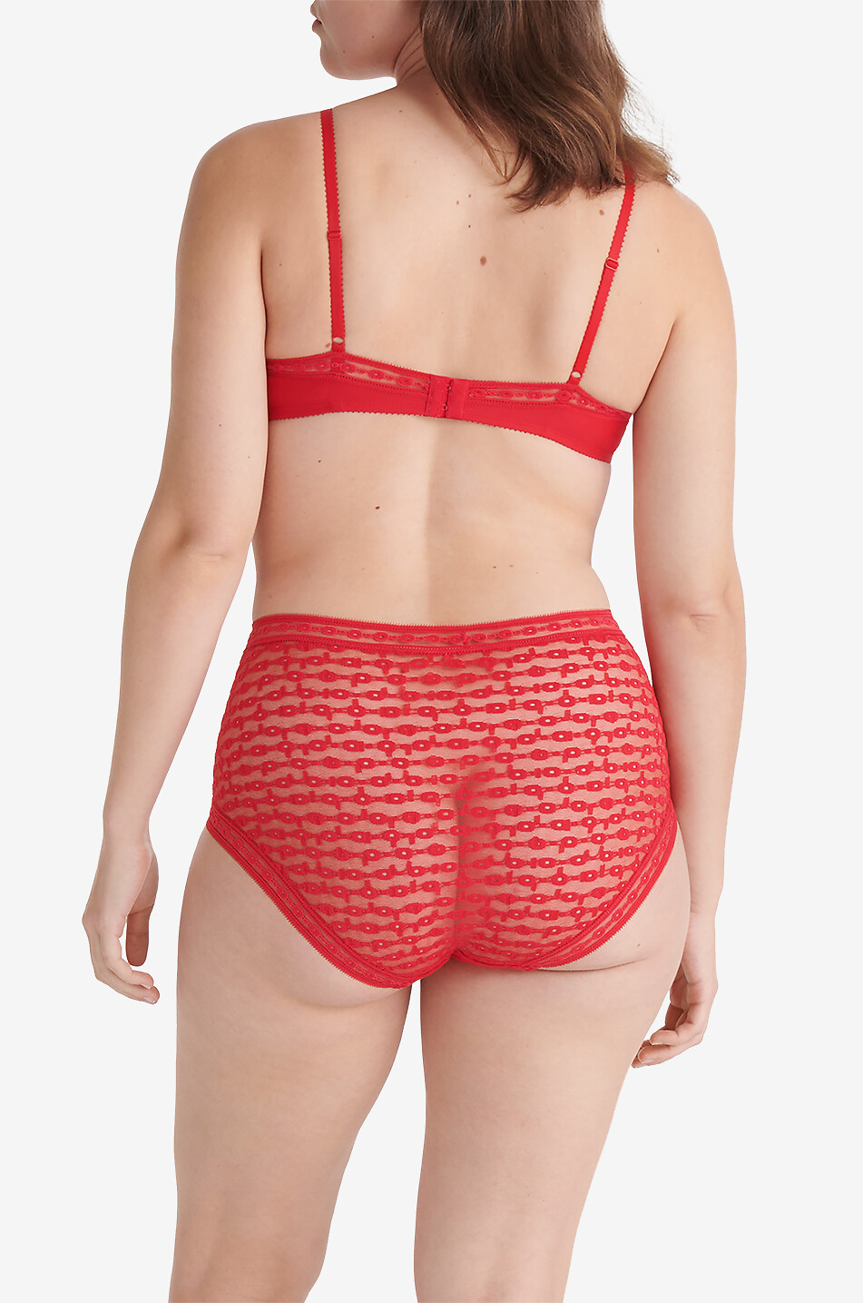 ERES Bügel-BH aus Spitze Immortelle Damen ROT 4