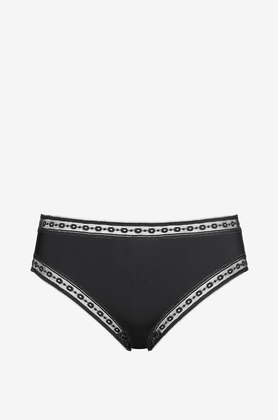 ERES Elixir jersey and lace panties Women BLACK 1