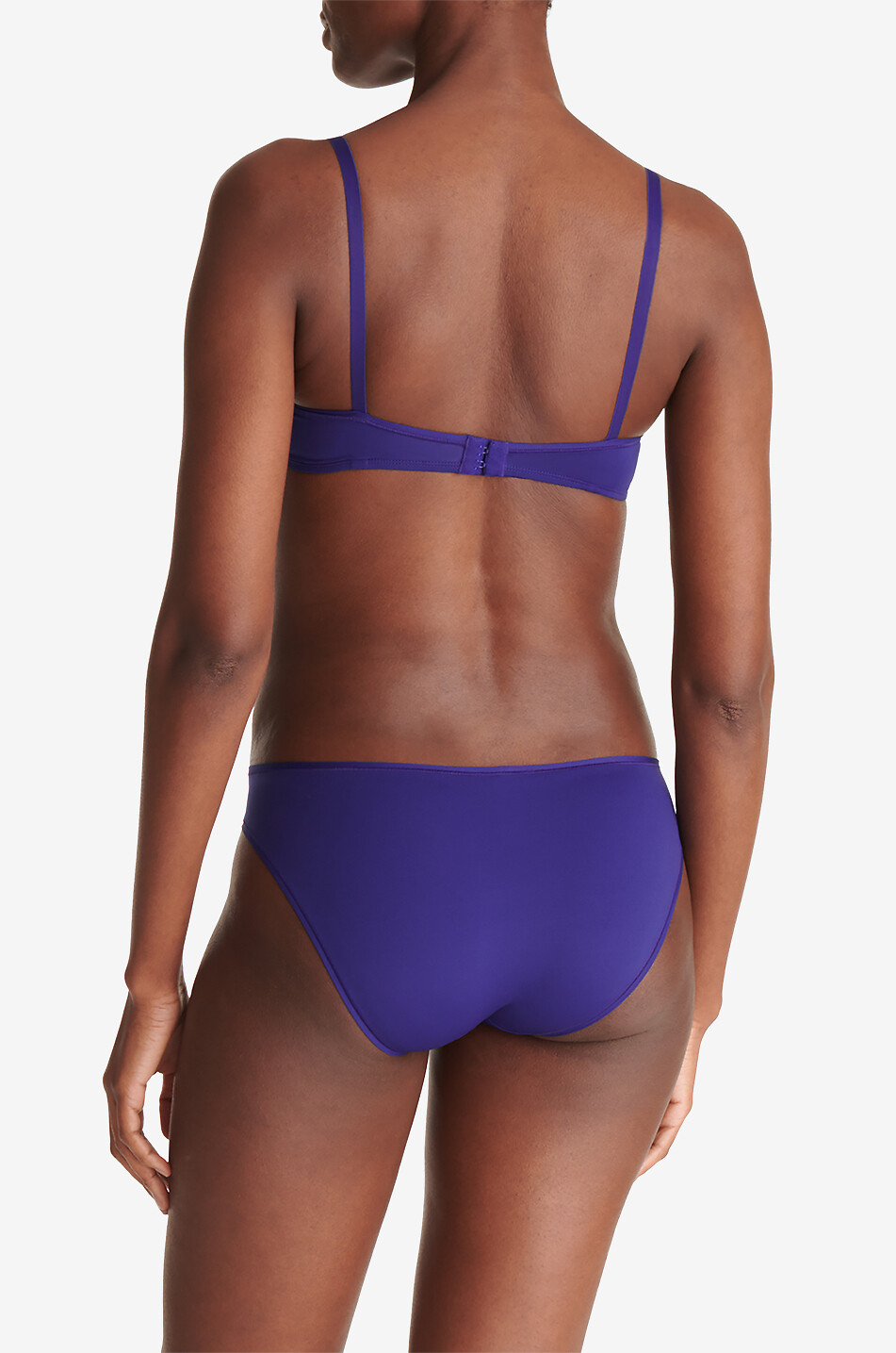 ERES Culotte taille basse en jersey Enora Soyeuse Femme VIOLET 5
