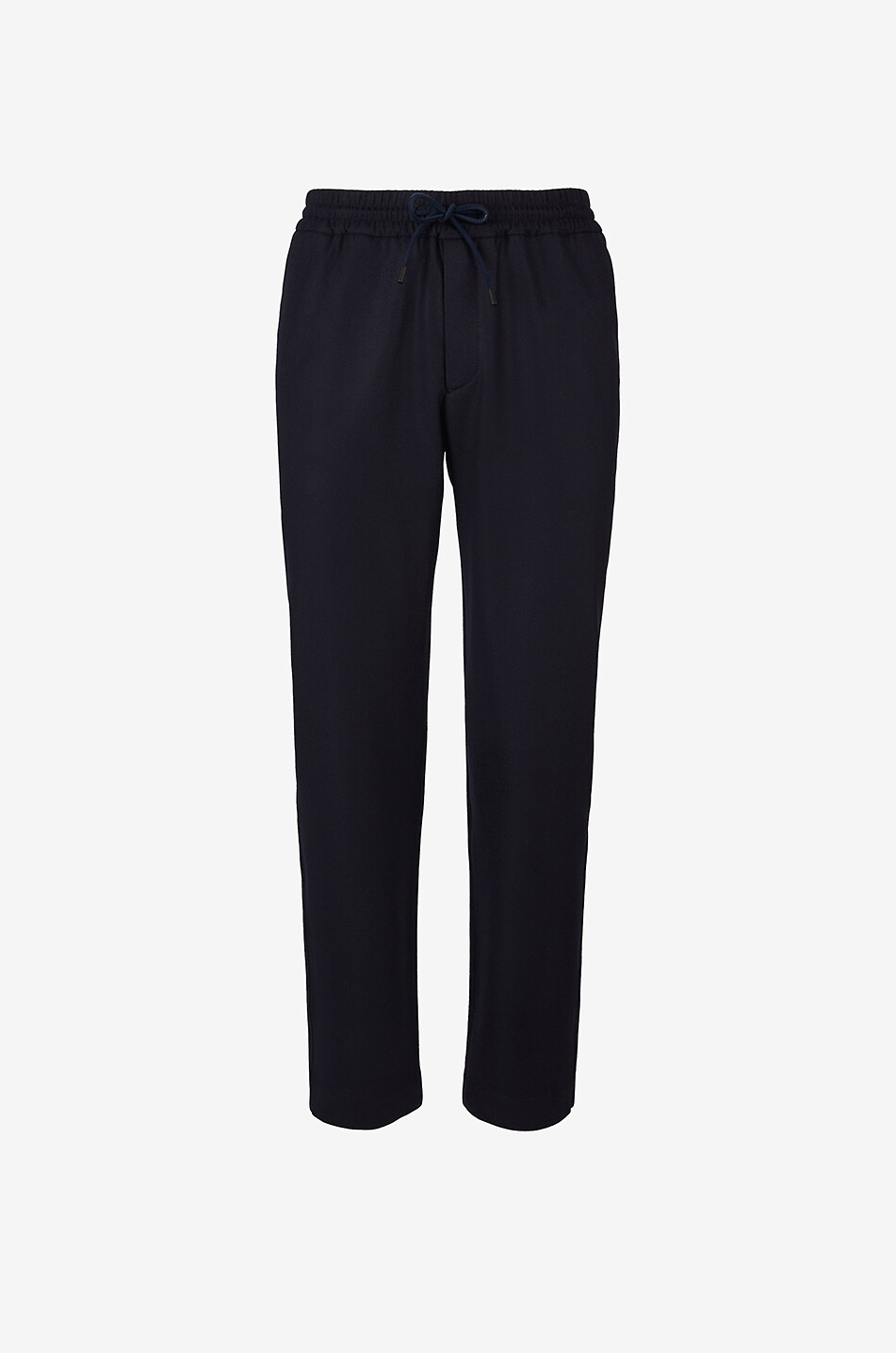 SEASE Mindset jogger fit straight-leg flannel trousers Men DARK BLUE 1