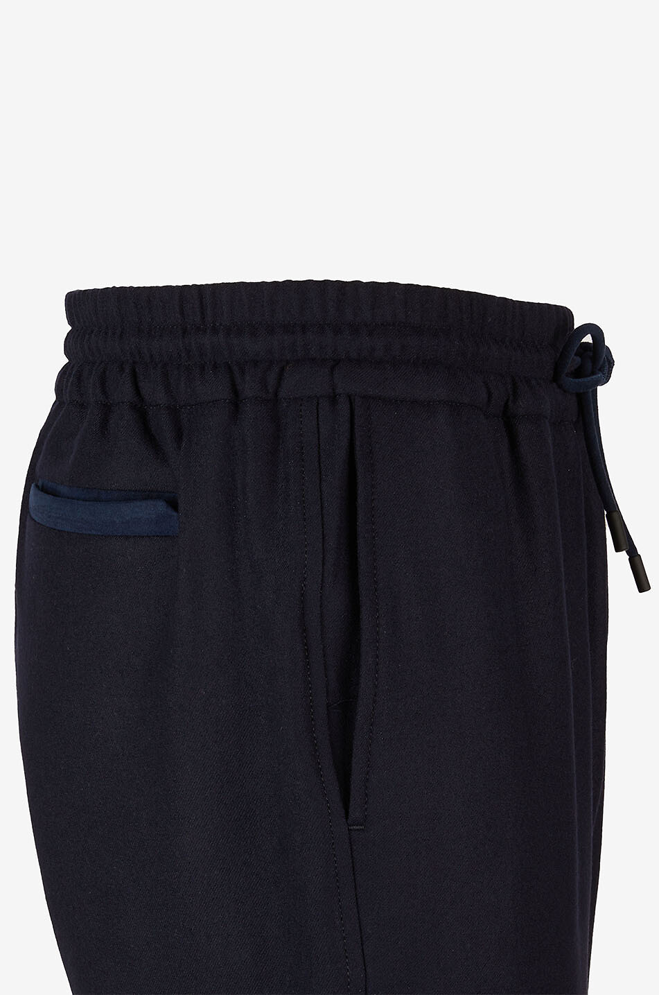 SEASE Mindset jogger fit straight-leg flannel trousers Men DARK BLUE 6