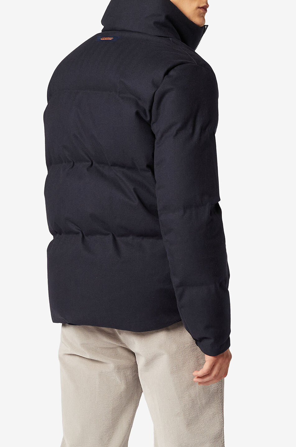 Tribeca high neck down jacket - SEASE - DARK BLUE - Bongénie