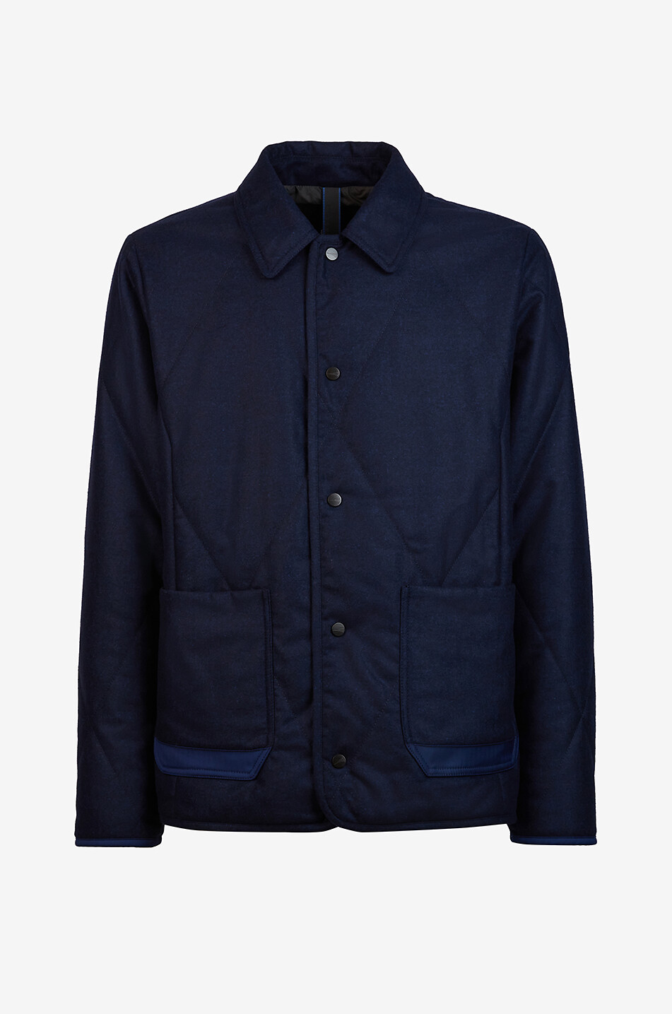 SEASE Gesteppte Hemdjacke aus Flanell Lulworth Herren DUNKELBLAU 1