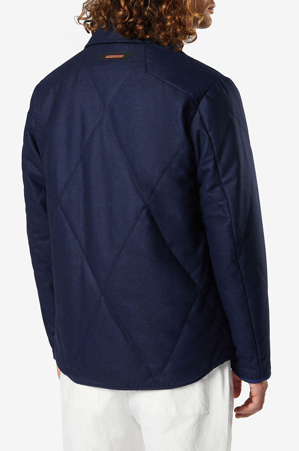 Veste chemise en flanelle matelassée Lulworth