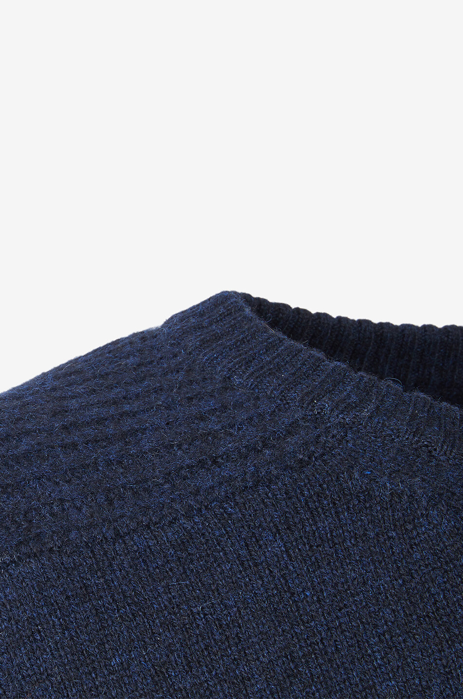 Pullover mit Rundhalsausschnitt aus Kaschmir Coarsehair