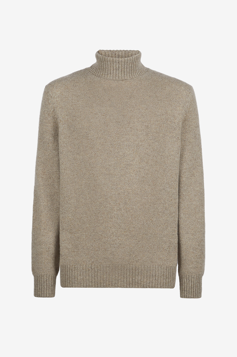 Pull à col roulé en cachemire Coarsehair