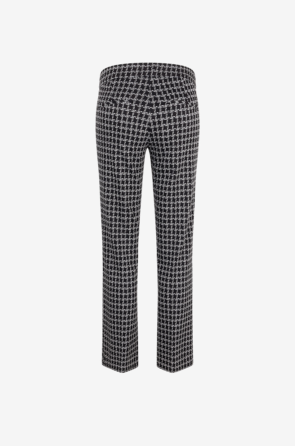 Hose mit geradem Bein Hahnentritt-Tweed Faith