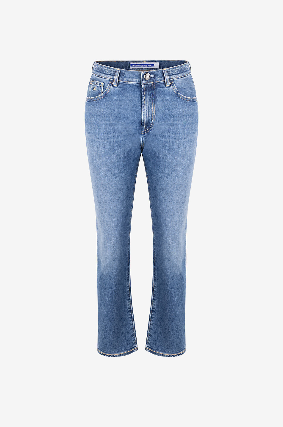 Holly cotton and lyocell straight leg jeans JACOB COHEN Bongenie