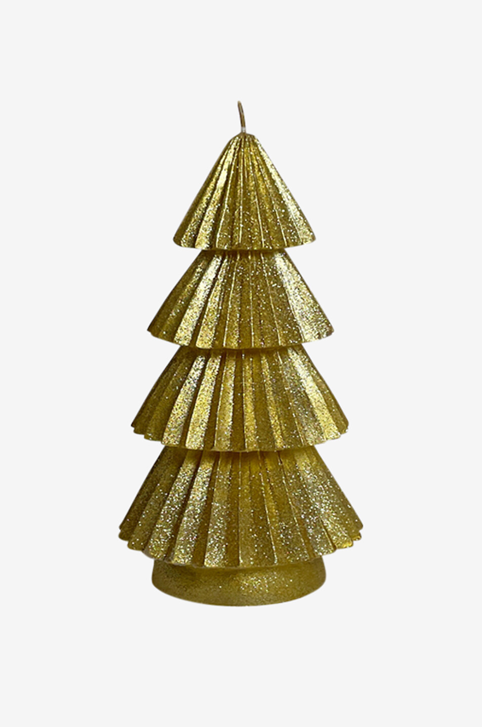 KAHEKU SCHONES WOHNEN Bougie de Noël sapin de Noël - S Maison DORE 1