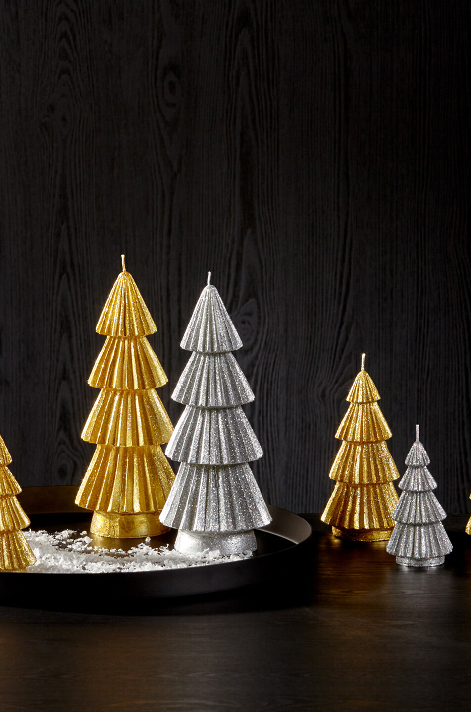 KAHEKU SCHONES WOHNEN Bougie de Noël sapin de Noël - L Maison DORE 2