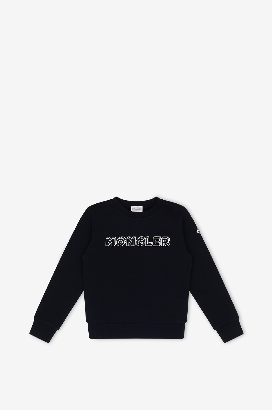 Sweat-shirt à col rond garçon 3D Moncler