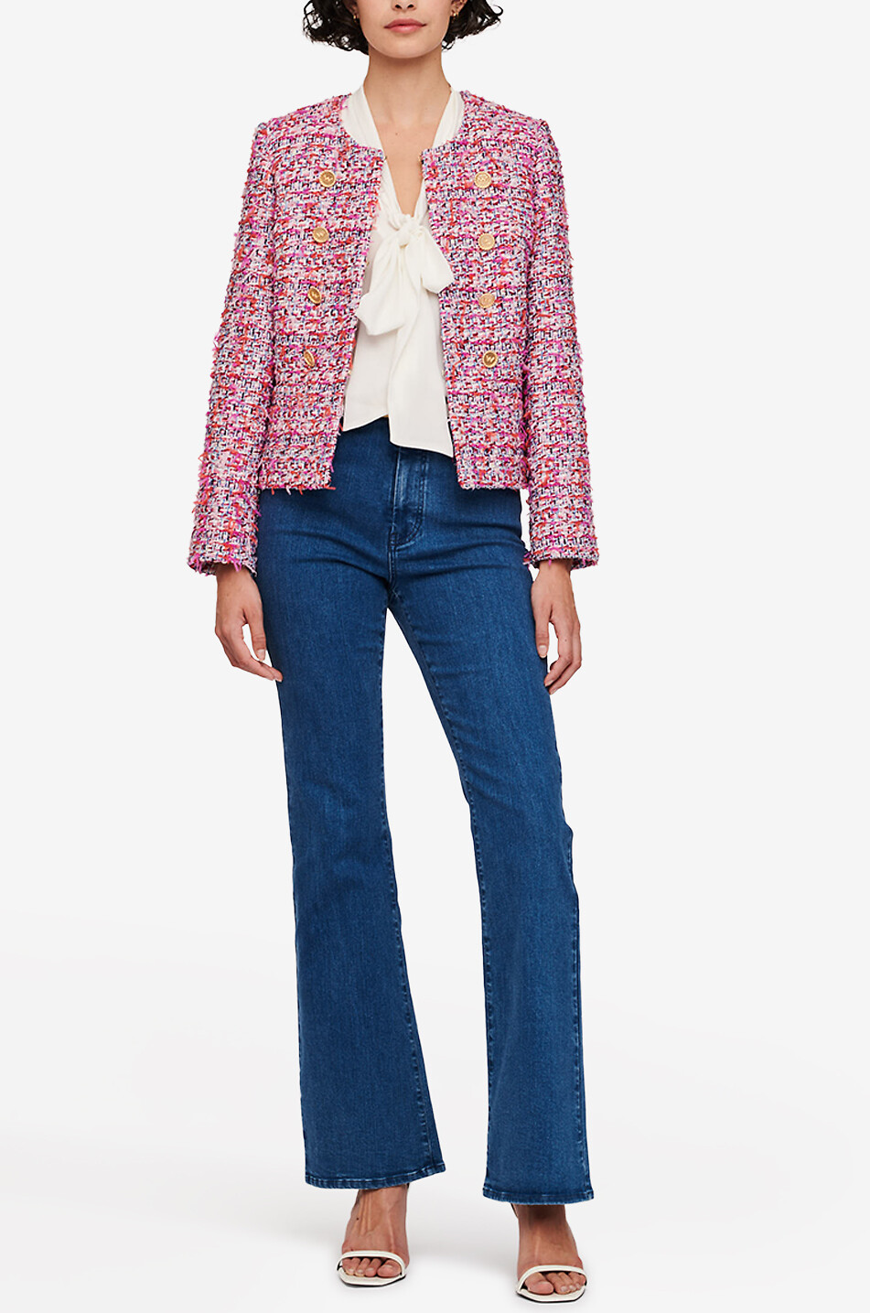 WEILL Tweedjacke Cathy Jeans Couture Damen ROSA 3