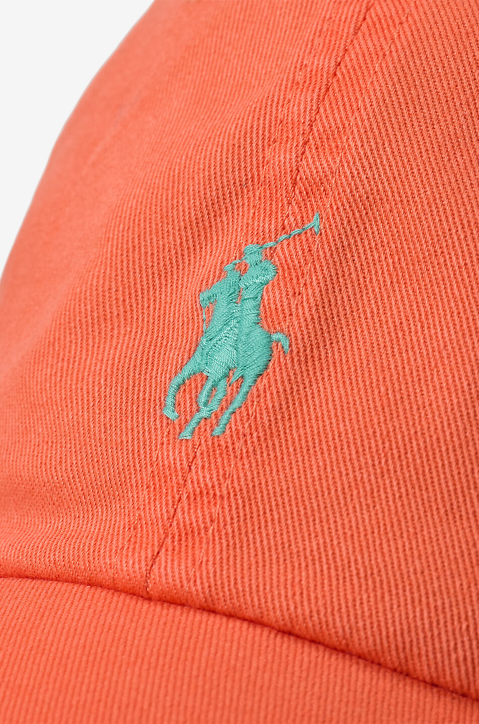 POLO RALPH LAUREN Chino cotton baseball cap Men ORANGE 3