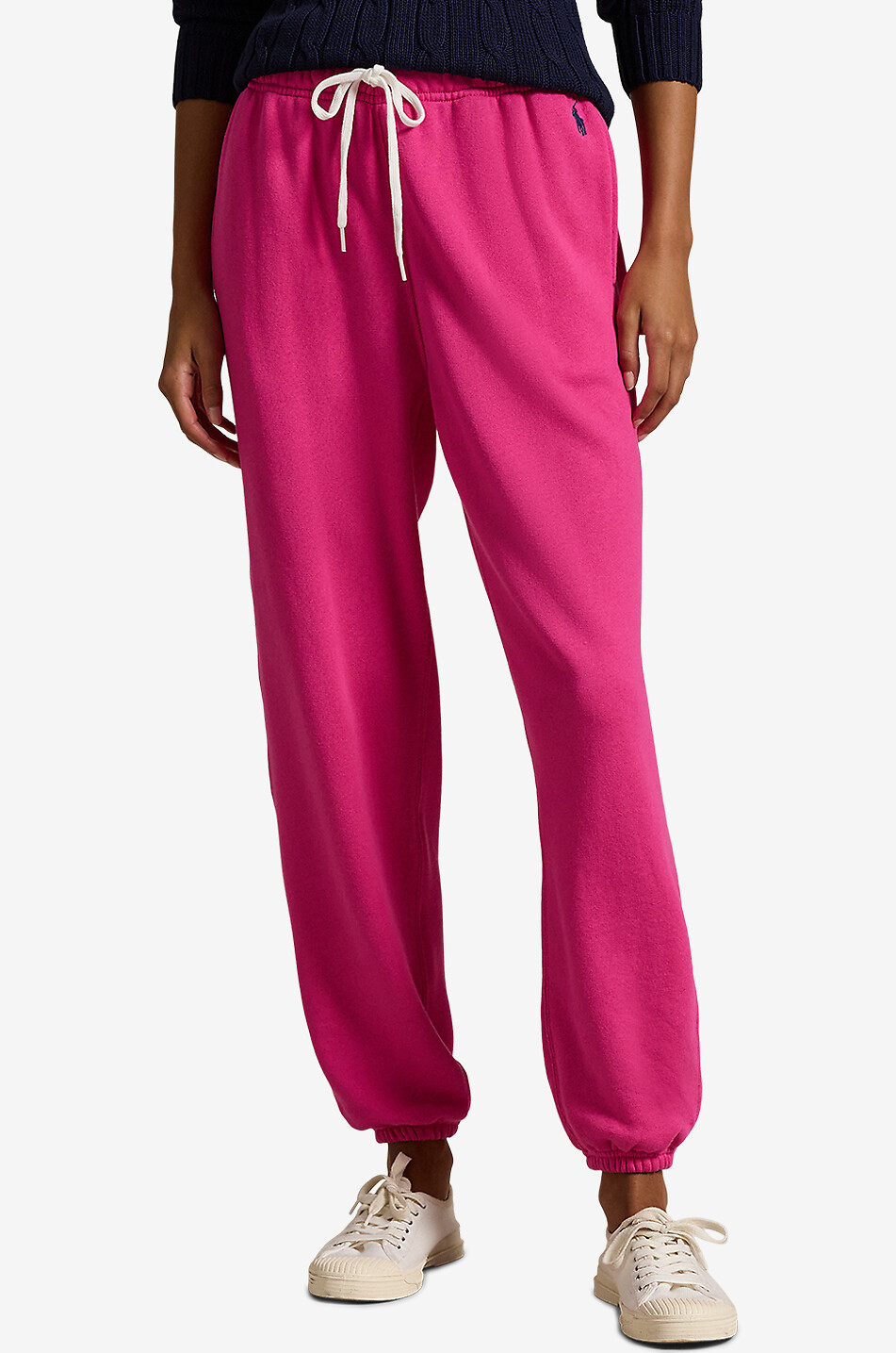 POLO RALPH LAUREN Pantalon de jogging en molleton Pony Femme ROSE MOYEN 2