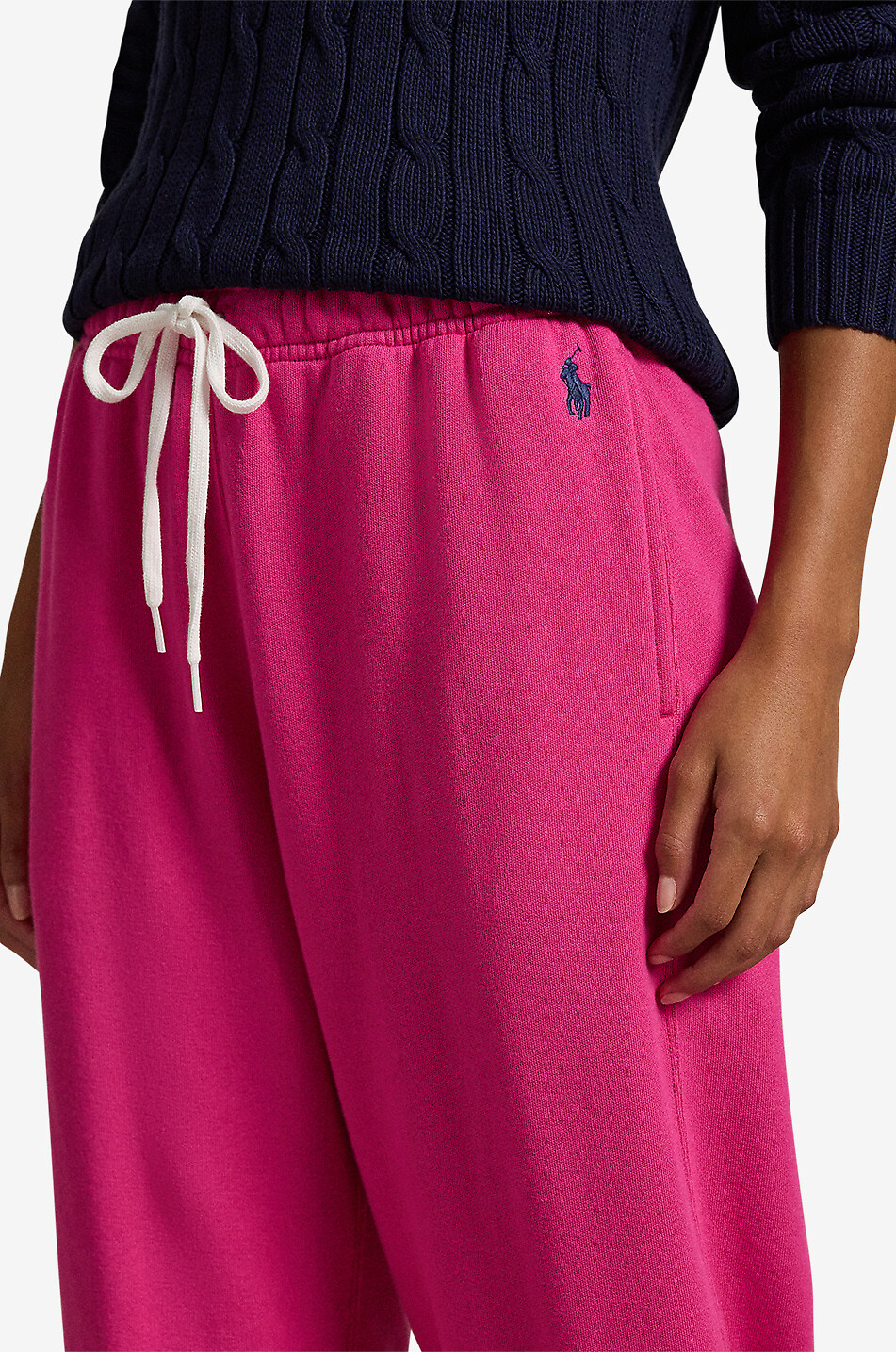 POLO RALPH LAUREN Pantalon de jogging en molleton Pony Femme ROSE MOYEN 5