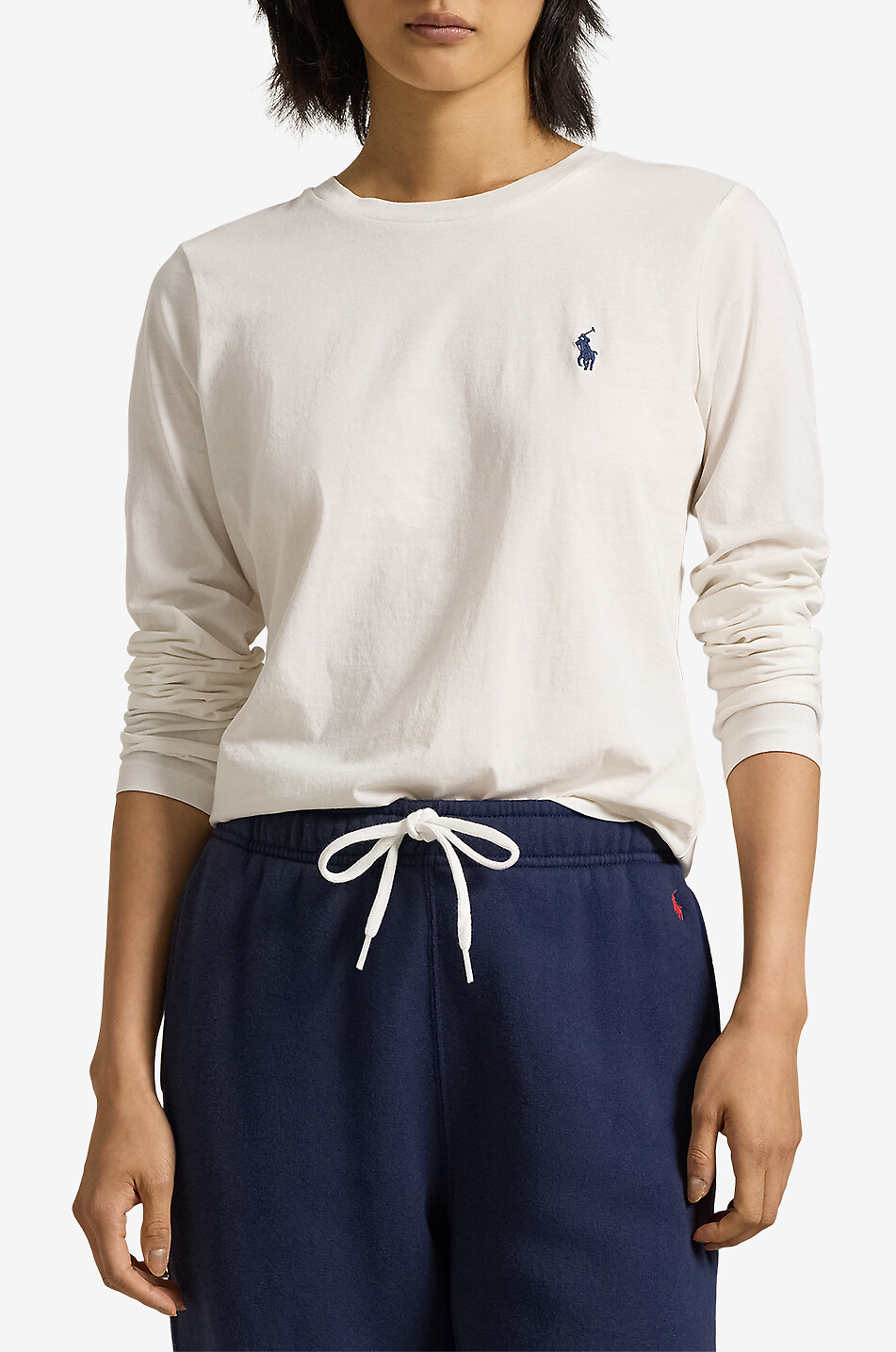Pony long-sleeved jersey T-shirt