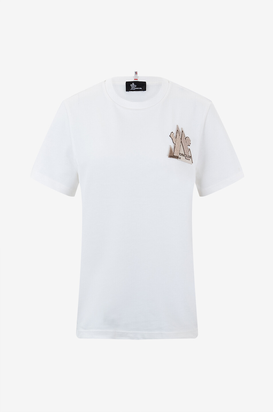 MONCLER GRENOBLE Kurzarm-T-Shirt Day-Namic Damen WEISS 1