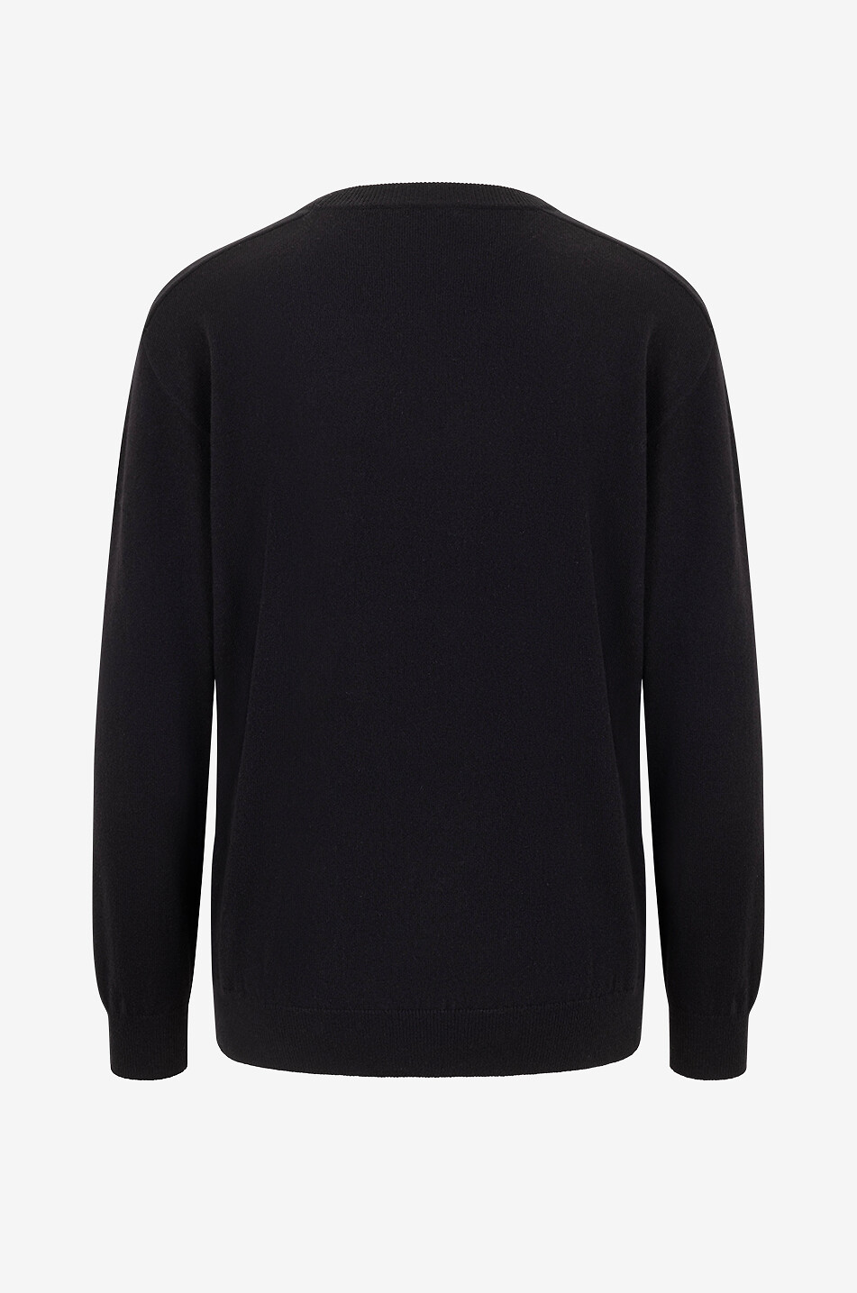 BRUNELLO CUCINELLI Monile embroidered crewneck fine cashmere jumper Women BLACK 2