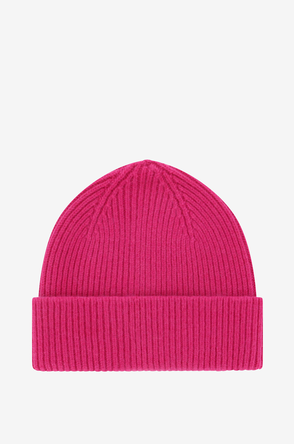 BONGENIE Rippstrickmütze aus Wolle und Angora Barba Herren MITTELROSA 2