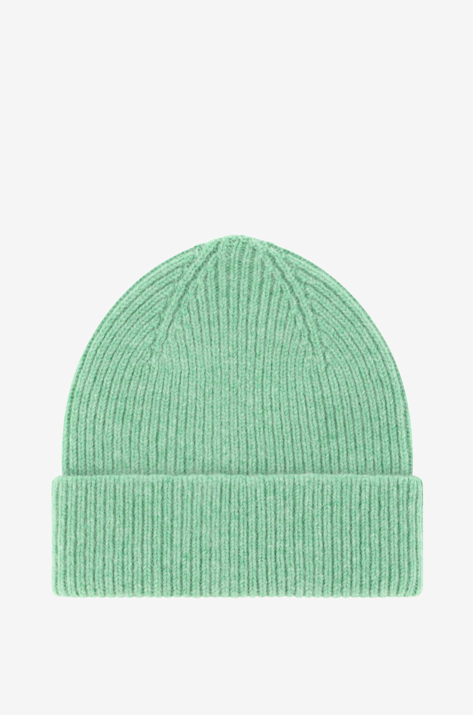 BONGENIE Rippstrickmütze aus Wolle und Angora Barba Herren GRÜN 1