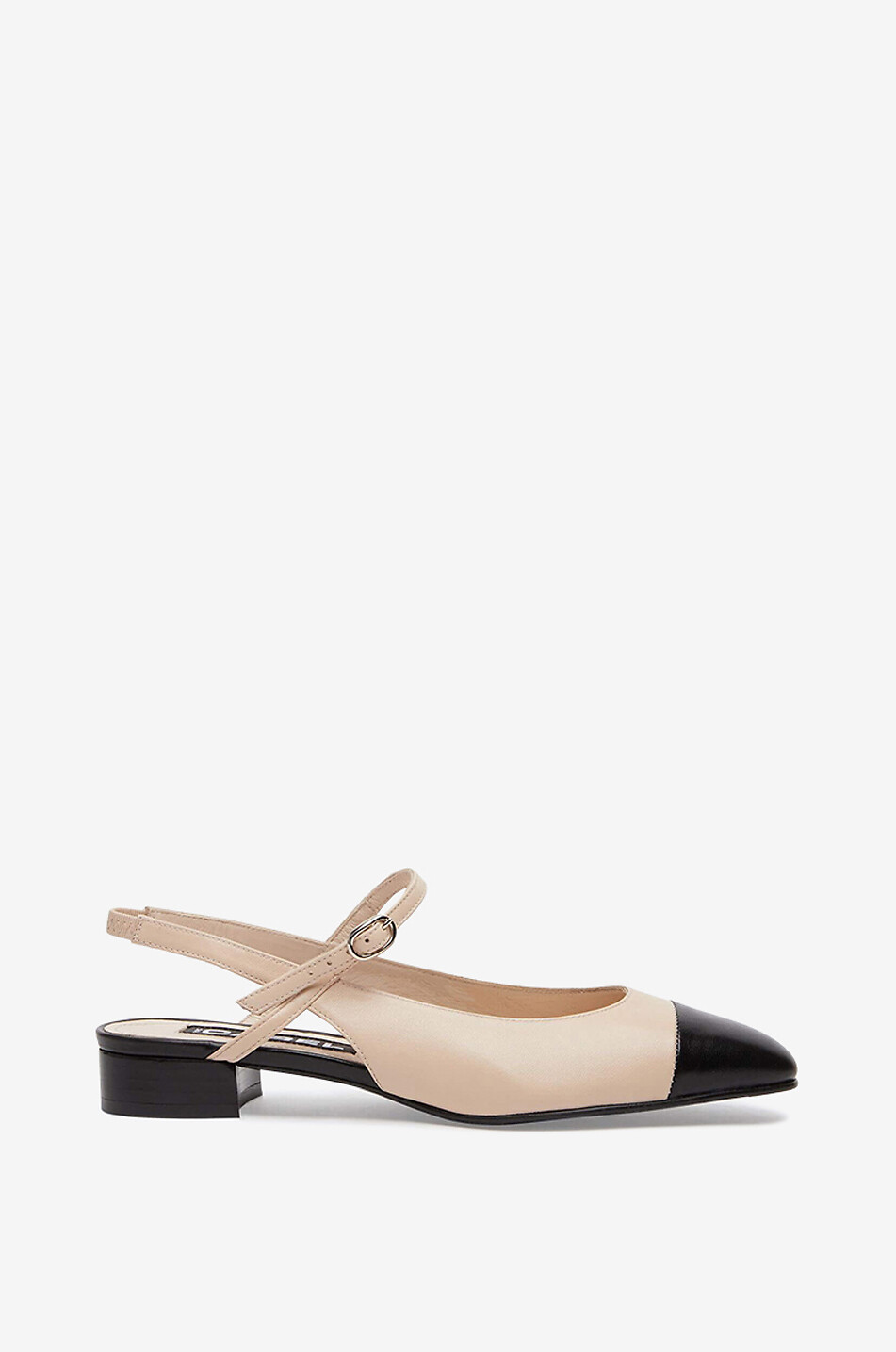 Zweifarbige Slingback-Ballerinas Oceano 20