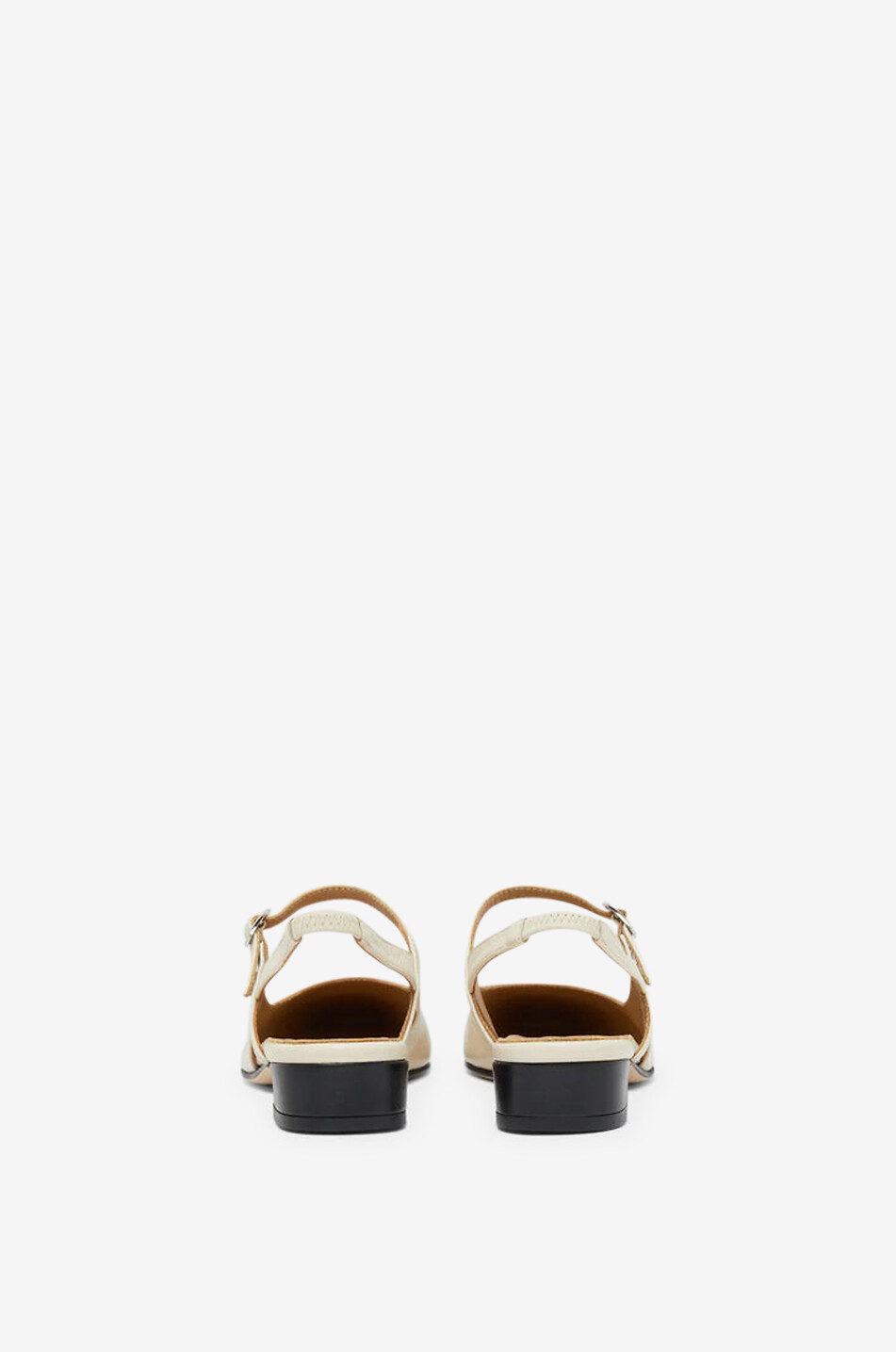 Zweifarbige Slingback-Ballerinas Oceano 20