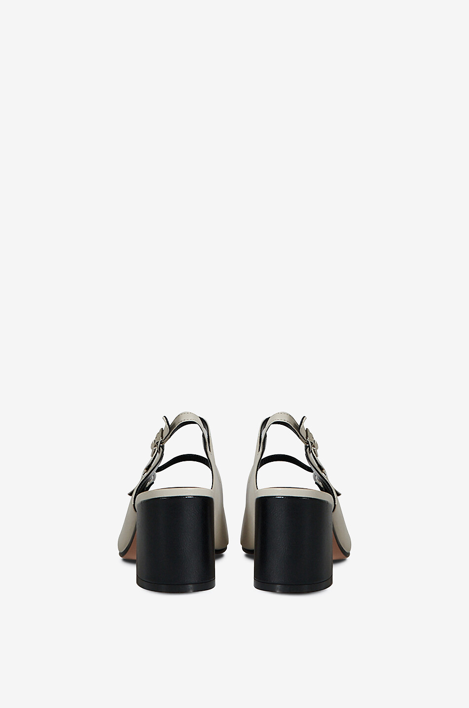 CAREL Zweifarbige Slingback-Riemchenpumps Papaya 60 Damen BEIGE 4