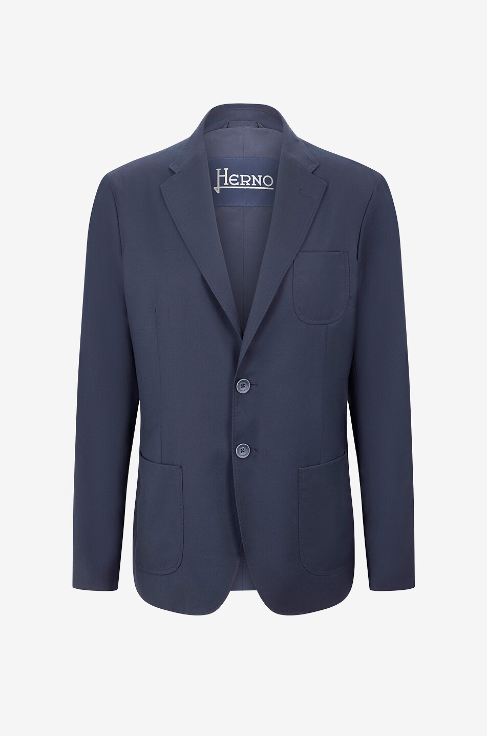 Einreihiger Blazer in gebürsteter Wolloptik New Business