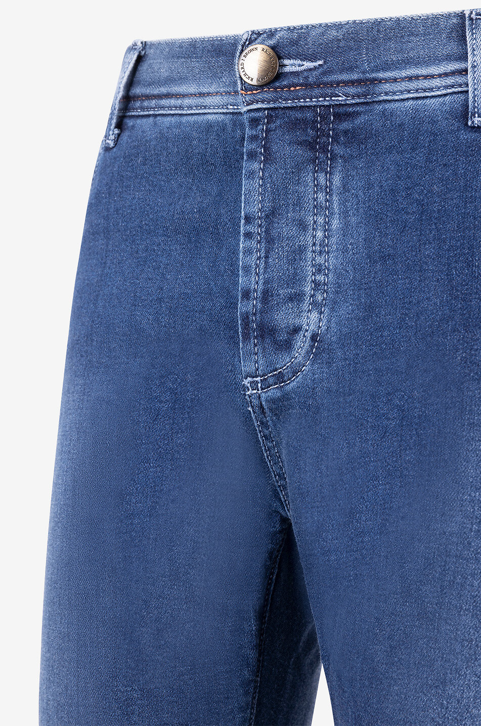 Slim Jeans aus Baumwolle und Kaschmir Tokyo