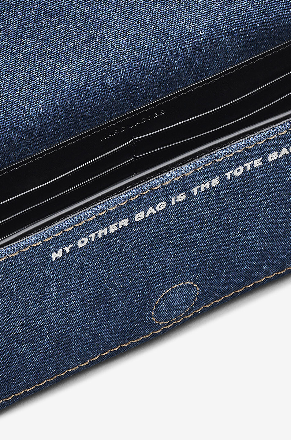 MARC JACOBS The Denim Chain Mini Bag jeans shoulder bag Women DARK BLUE 5