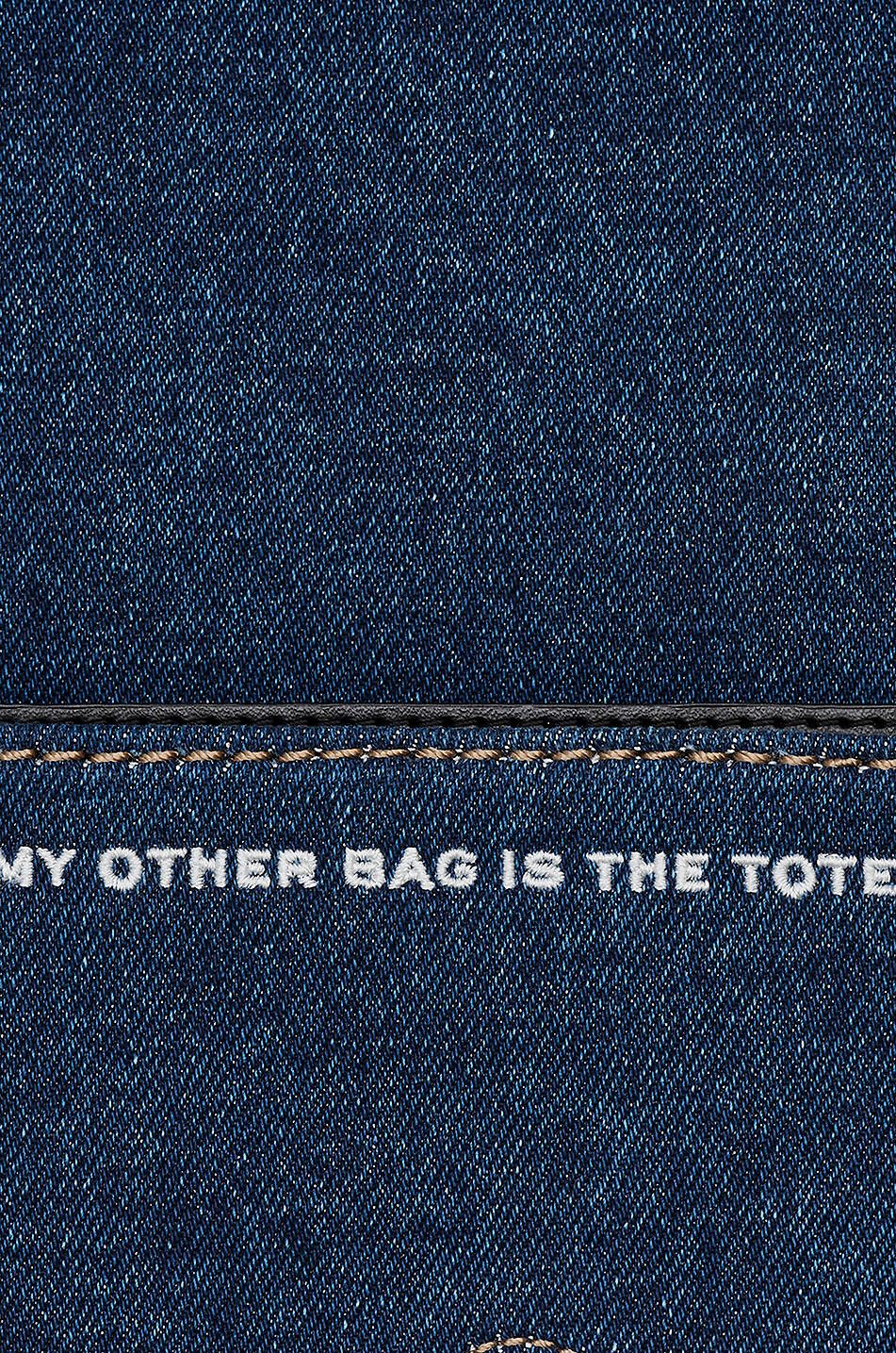 MARC JACOBS The Denim Chain Mini Bag jeans shoulder bag Women DARK BLUE 7