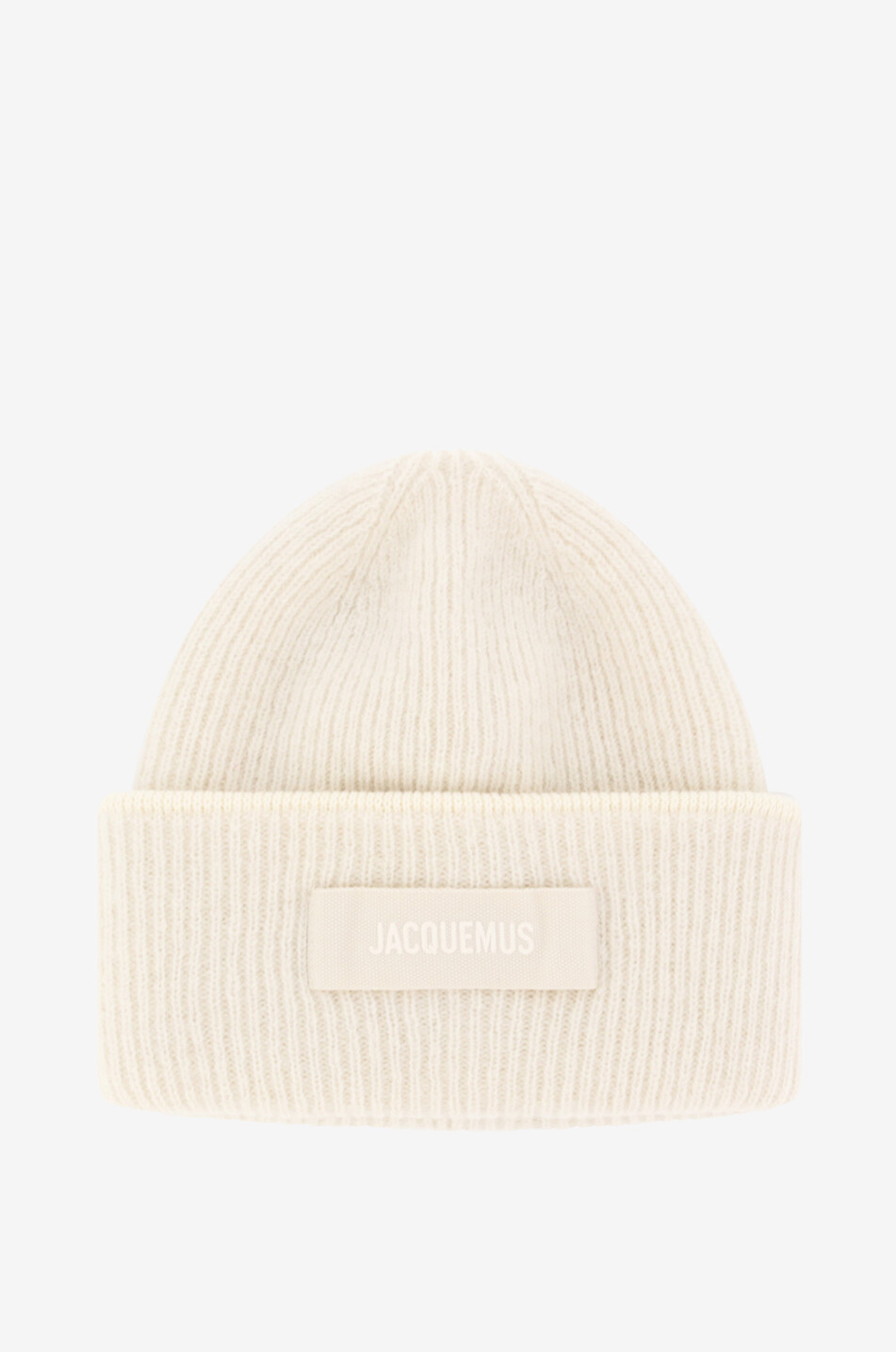 Le Bonnet Gros Grain alpaca rib knit beanie